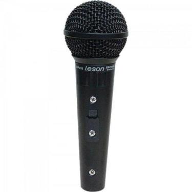 Imagem de Microfone Vocal Profissional Sm-58 P4 Preto Leson
