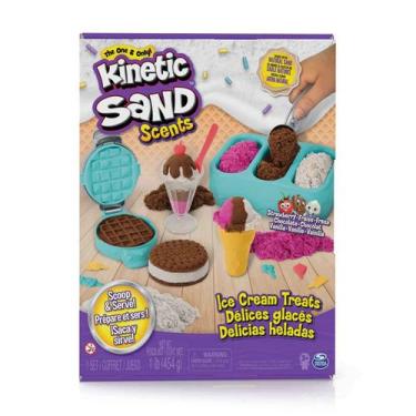Imagem de Playset Fábrica De Sorvete + 454g Areia - Kinetic Sand - Sunny Brinque