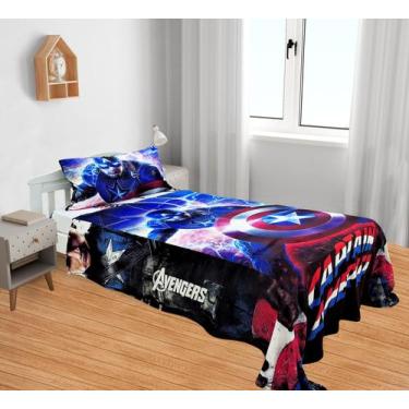 Imagem de Manta E Fronha Infantil Cobertor Fleece Solteiro 2pç - Fantasia Brás, 