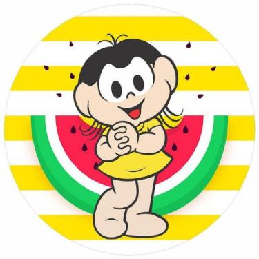 Imagem de Painel Festa Redondo 3D Magali Turma da Monica Sublimado Estampa Digit