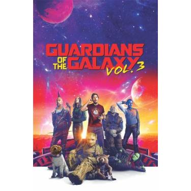 Imagem de Painel Retangular Para Casado 1,5x2,2 Guardiões Das Galaxias - Fantasi