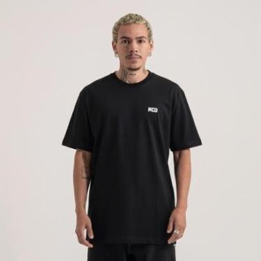 Imagem de Camiseta Mcd 30 Anos Oversized Preto (Preto)-Masculino