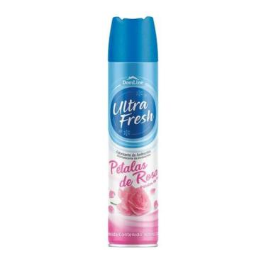 Imagem de Odorizante Ambiente Ultra Fresh Aerossol Pétalas Rosa 400ml