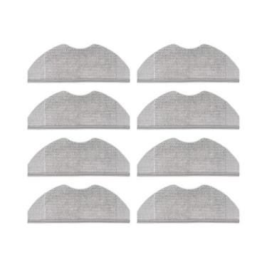 Imagem de Peças De Pano De Limpeza Laváveis E Reutilizáveis Para Aspirador Robô 