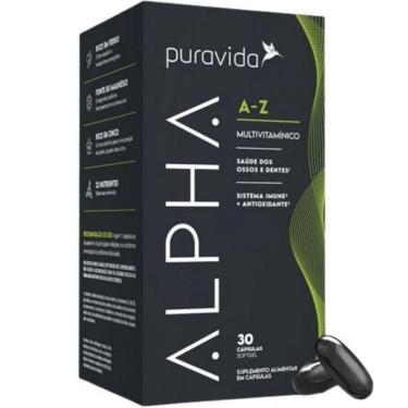 Imagem de Multivitamínico Alpha A-Z - (30 Capsulas) - Pura Vida-Unissex