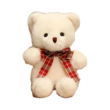 Imagem de Urso De Pelúcia Com Suéter De Coração De 20cm Para Meninos E Meninas, 