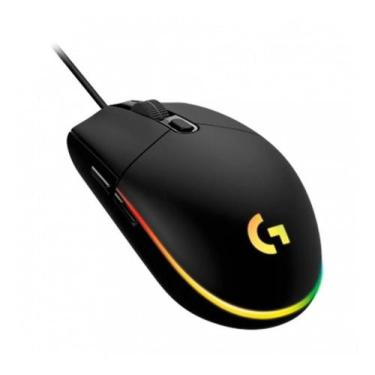 Imagem de Mouse Gamer Logitech G203 RGB LIGHTSYNC, até 8.000 DPI, Pret - Congrat