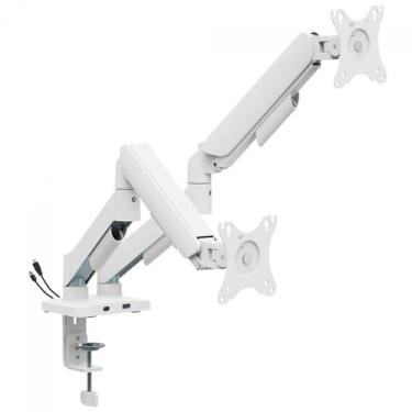Imagem de Suporte de Mesa Bluecase Ergo Flexy, Articulado, Com Conectores USB, P