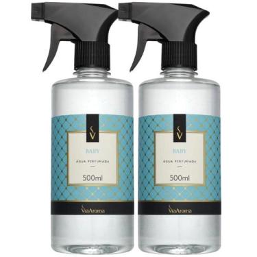 Imagem de Kit 2 Águas Perfumadas 500ml Via Aroma Aromas Exclusivos para Tecidos 