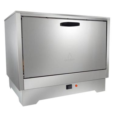Imagem de Estufa Aquecedora Para Alimentos 36 Marmitas Em36l Inox Metalmaq 220V
