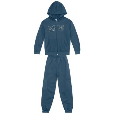 Imagem de Conjunto infantil menino com aplique bordado Brandili-Masculino