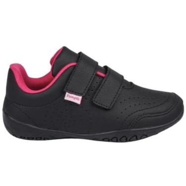 Imagem de Tênis Pampili Honey PretoPink Escolar Meninas, 23