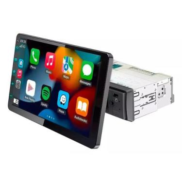 Imagem de Multimidia 10 Rotativa Android Qled Carplay Android Auto H-TECH 10 POL