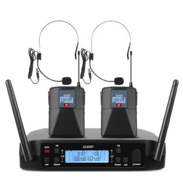 Imagem de Microfone MicPro Sem Fio Duplo Glxd4 Headset 2 Anos Garantia