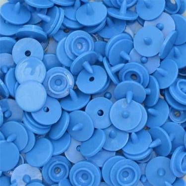 Imagem de Botão de Pressão Brilhante Redondo Plástico Ritas 12mm - 50 Unidades, 