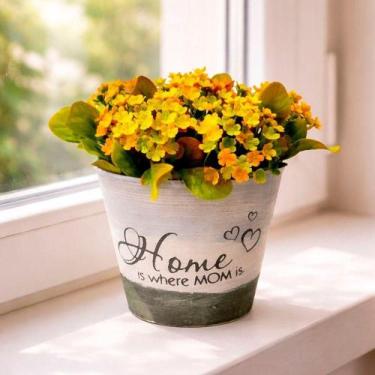 Imagem de Arranjo de Planta Artificial Decorativa Arranjo Decorativo para Mesa e