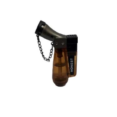 Imagem de Isqueiro Maçarico de bolso Honest De Metal bcz185 Cor:Marrom, Marrom