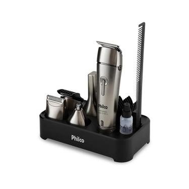 Imagem de Aparador de Pelos Philco Multi Groom Aqua 12 em 1 PAP03 Bivolt - Prata