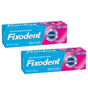 Imagem de Kit Creme Fixodent Original 21g (2 Unidades) 100% Original