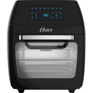 Imagem de Fritadeira Oven Fryer 3 em 1 ofrt780 12 litros preta Oster c, Preto