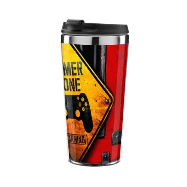 Imagem de Copo Termico Personalizado Gamer Zone Perigo