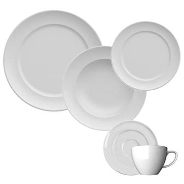 Imagem de Jogo de jantar completo em porcelana, Modelo Versa, 20 peças, Germer, Branco