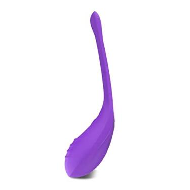 Imagem de Vibratório Poderoso Ovo Com Controle Remoto Sem Fio Massageador Erótico 12 Velocidades Sexuais Zatla (Roxo)