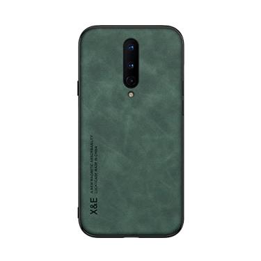 Imagem de Kepuch Silklike Capa para Oneplus 8 - Case Placa de Metal Embutida para Oneplus 8 - Verde