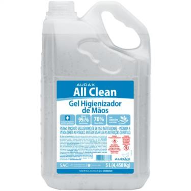 Imagem de Alcool Gel 70 5 Litros All Clean - Audax