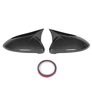 Imagem de JESYMBX Para Volkswagen para VW Golf MK7 7.5 GTI 7 7R 2014-2019 Capas de espelho retrovisor de carro tampas de espelho capa de fibra de carbono