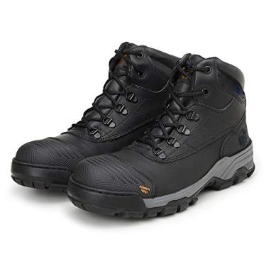 Imagem de Bota Coturno Masculina Couro Liso Dia a Dia Trilhas e Caminhadas Power Grip