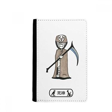 Imagem de Carteira Egypt Mummy Halloween Death Horus porta-passaporte Notecase Burse carteira porta-cartões