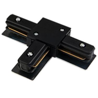 Imagem de Conector “ T” Para Trilho DL025 - Bella Iluminação | Preto