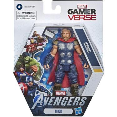 Imagem de Figura Marvel Avengers Gamerverse Iconic Thor Hasbro E9868