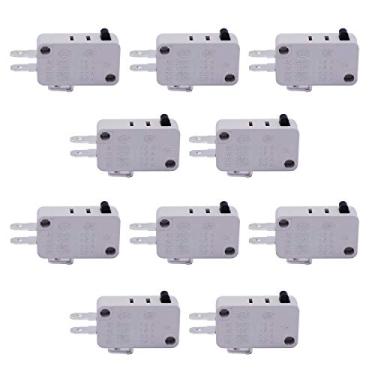 Imagem de TWTADE / 10 pçs Universal Micro-Limit Switch Series AC/DC 125V 250V V-15-1C25 Snap Action for Arduino