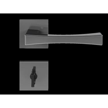 Imagem de Fechadura em Zamac Roseta Quadrada 885-55 Banheiro Vivaldi Pado