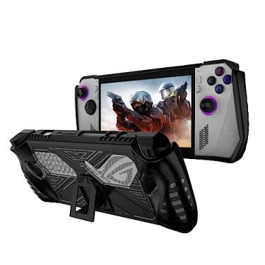 Imagem de AIZHIYI Protective Case for Rog Ally with Kickstand, Soft TPU Protective Case Cover Non-slip with Bracket Game Console Cover Anti Drop Shock Absorption Comfortable Grip for ASUS Rog Ally 2023