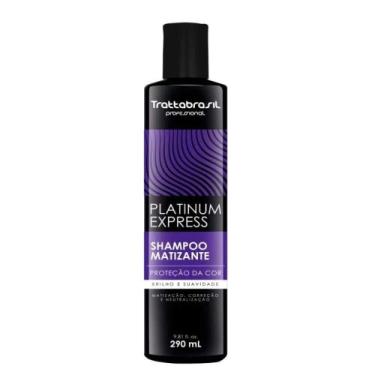 Imagem de Shampoo Platinum Express Tratta Brasil 290ml