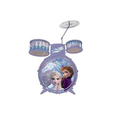 Imagem de Brinquedo Musical Bateria Infantil Frozen 2 Disney Toyng