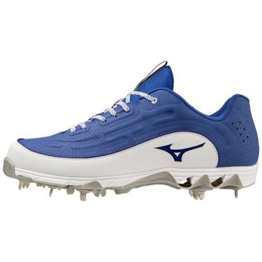 Imagem de Mizuno Chuteira masculina 9-Spike Ambition 3 Baseball, Branco real, 8.5