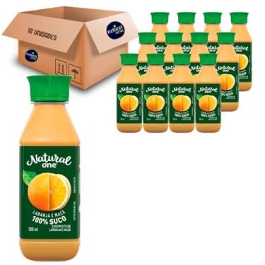 Imagem de Suco Natural One Laranja e Maçã Ambiente 180ml (12 Unidades)