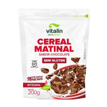 Imagem de Cereal Matinal Integral 200G Sabor Chocolate Vitalin