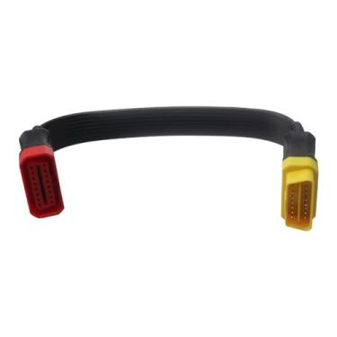 Imagem de Cabo de extensão OBD2 16 pinos macho para fêmea fio OBDII para veículo automotivo OBD diagnóstico scanner conector para ELM327/X431V/PRO/Thinkdiag/Easydiag (41 cm/1,3FT)