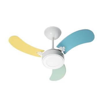 Imagem de Venti-Delta New Colors Led Ventilador de Teto 3 Velocidades com Luminária 127v Masculino