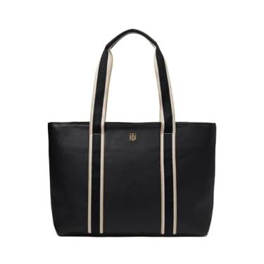 Imagem de Tommy Hilfiger Bolsa feminina Kiara II Rz preta grande, Preto, Large