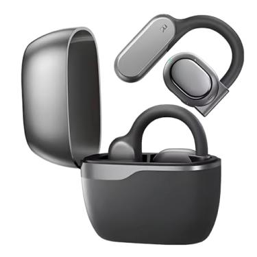 Imagem de Fone de Ouvido Condução Óssea TWS cancelamento de ruído, Bluetooth 5.2, 35H, IPX5 à prova d'água - Compatível com Apple, iPhone 15 14,13,12,11 (Pro, Pro Max)/XS/XR/XS/X/8 (Plus), iWatch PEI853 (Preto)