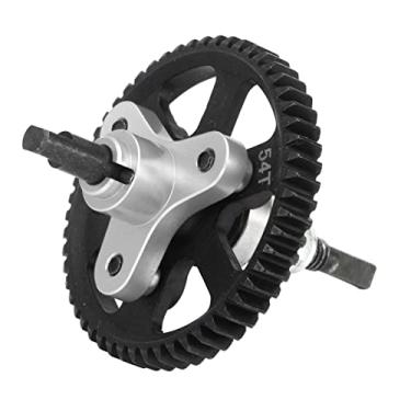 Imagem de Embreagem Deslizante Diferencial 54T Embreagem Deslizante de Engrenagem Diferencial de Aço Alumínio para Traxxas Slash 4x4 1/10 RC Car (SILVER)