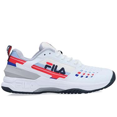 Imagem de Tênis Fila Axilus Ace 2.0 Branco Coral e Marinho-42