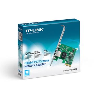 Imagem de Placa de rede PCI-E 10/100/1000 Mbps TP-LINK TG-3468