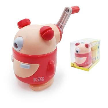 Imagem de Apontador de mesa manual depósito botmonster vermelho - kaz